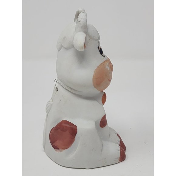 Vintage Ceramic Cow‎ Bell R.O.C. Made In Taiwan - Picture 4 of 9